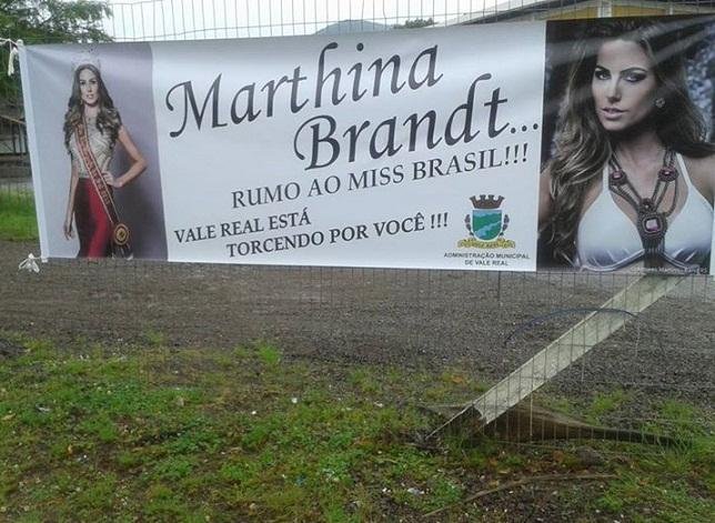 Pelo Facebook, m&atilde;e de Marthina mostrou torcida pela filha em Vale Real