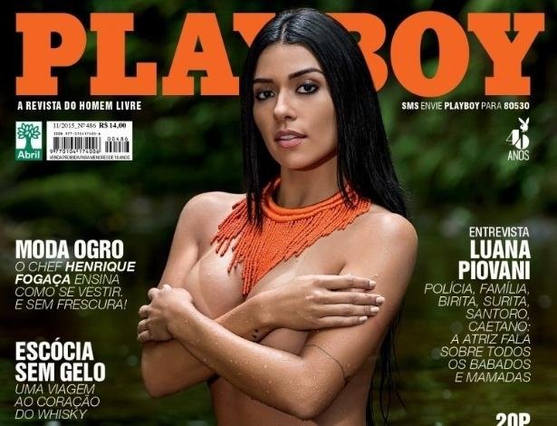 Capa da edi&ccedil;&atilde;o de novembro da Playboy
