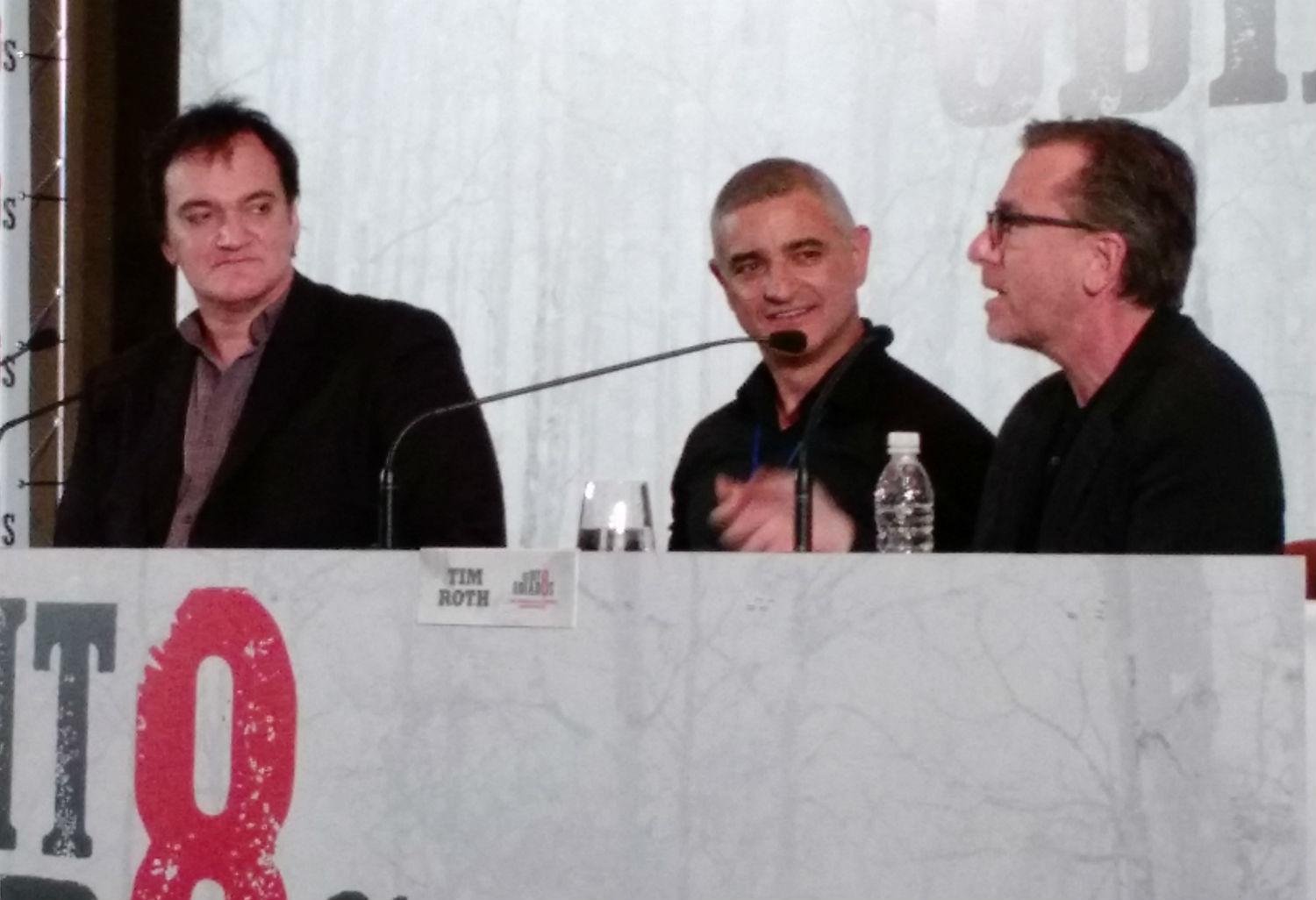 Tarantino participou de evento de seu novo projeto, em S&atilde;o Paulo
