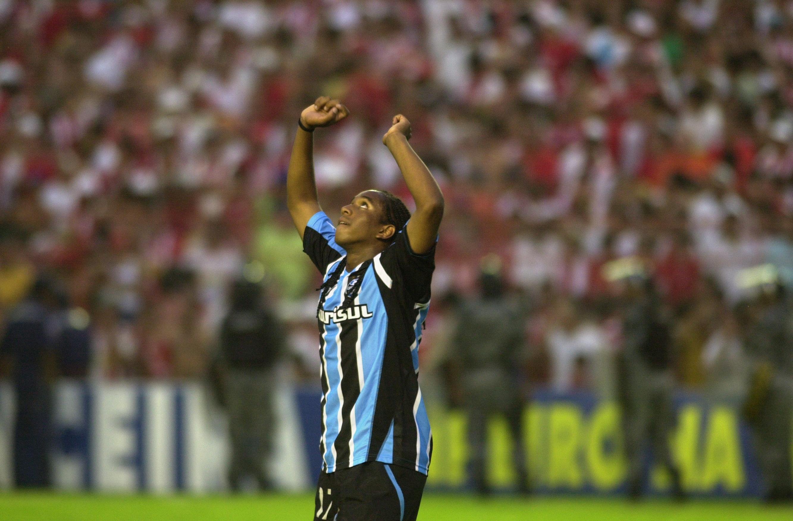 Anderson fez o gol que sacramentou a vit&oacute;ria gremista em Pernambuco