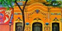 Pinturas no estilo podem ser encontradas em várias construções na Argentina