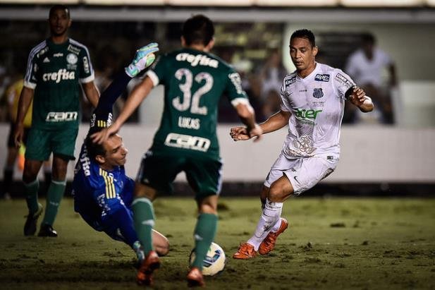 Santos tenta segurar vantagem por t&iacute;tulo da Copa do Brasil diante do Palmeiras
