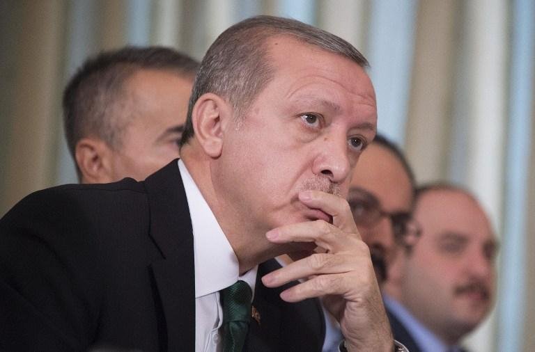 Erdogan foi acusada pela R&uacute;ssia de envolvimento com Estado Isl&acirc;mico