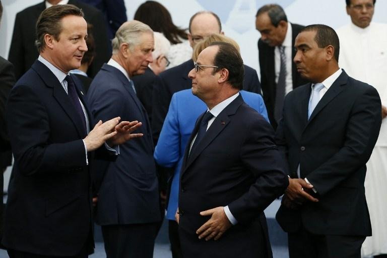 Primeiro-ministro brit&acirc;nico e presidente franc&ecirc;s se encontraram recentemente na COP 21