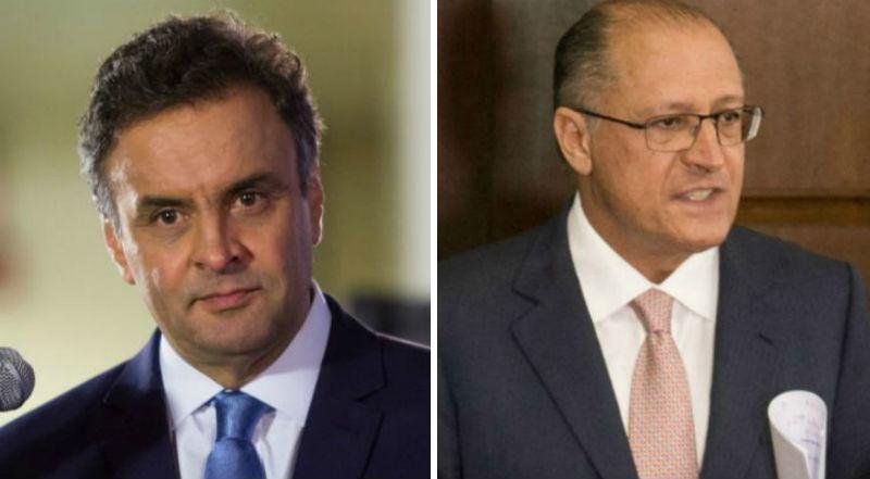 A&eacute;cio Neves e Geraldo Alckmin venceriam pleito no RS