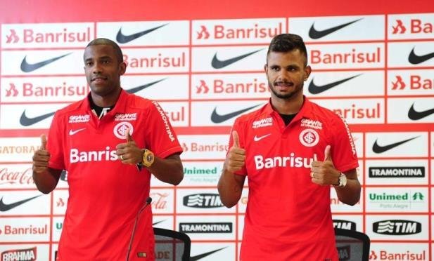 Fabinho e Fernando Bob foram os primeiros refor&ccedil;os do Inter para 2016
