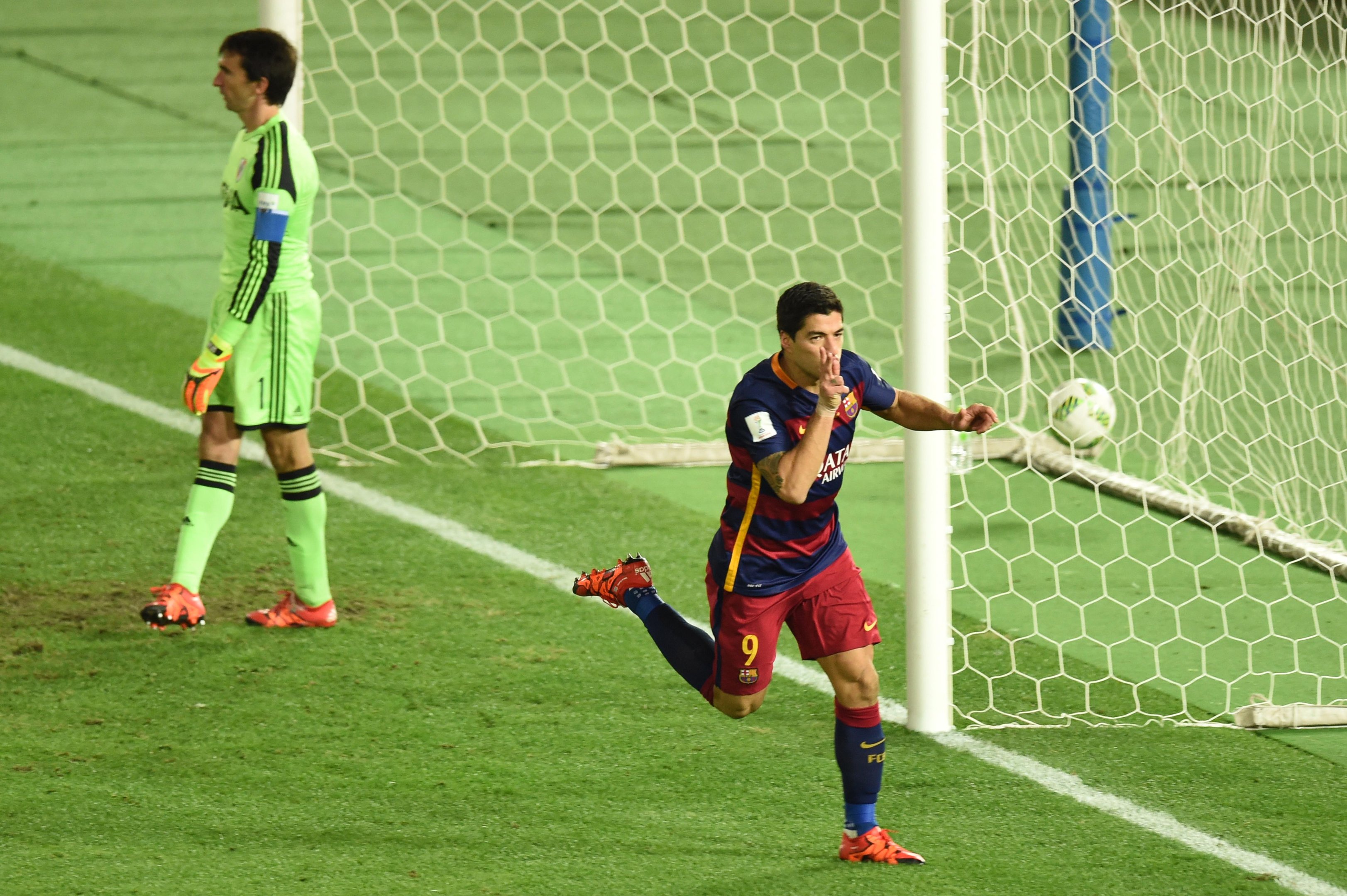 Suarez marcou dois gols
