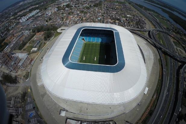 Arena do Gr&ecirc;mio pertence agora ao bairro Farrapos
