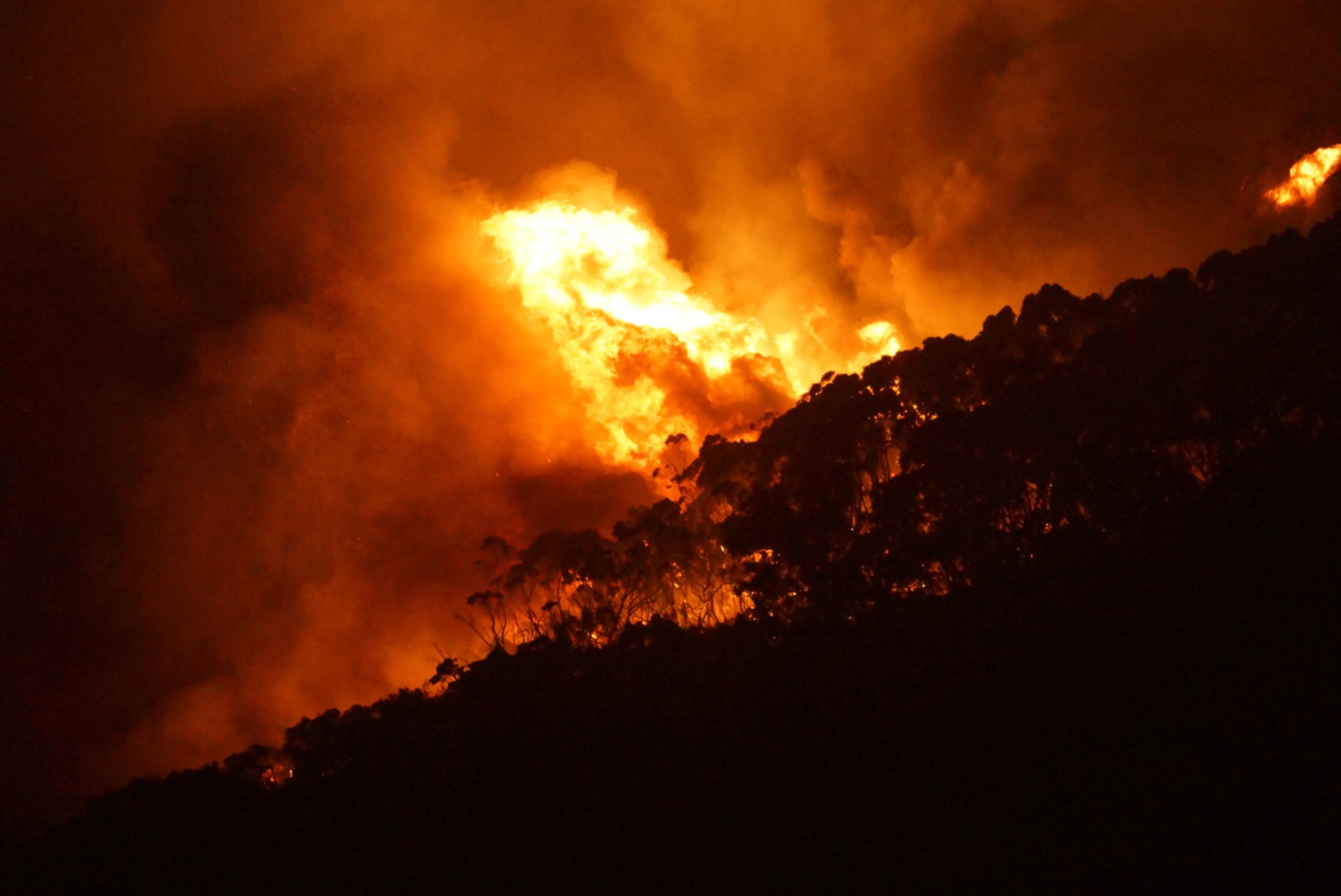 Inc&ecirc;ndio florestal destr&oacute;i 53 casas na Austr&aacute;lia