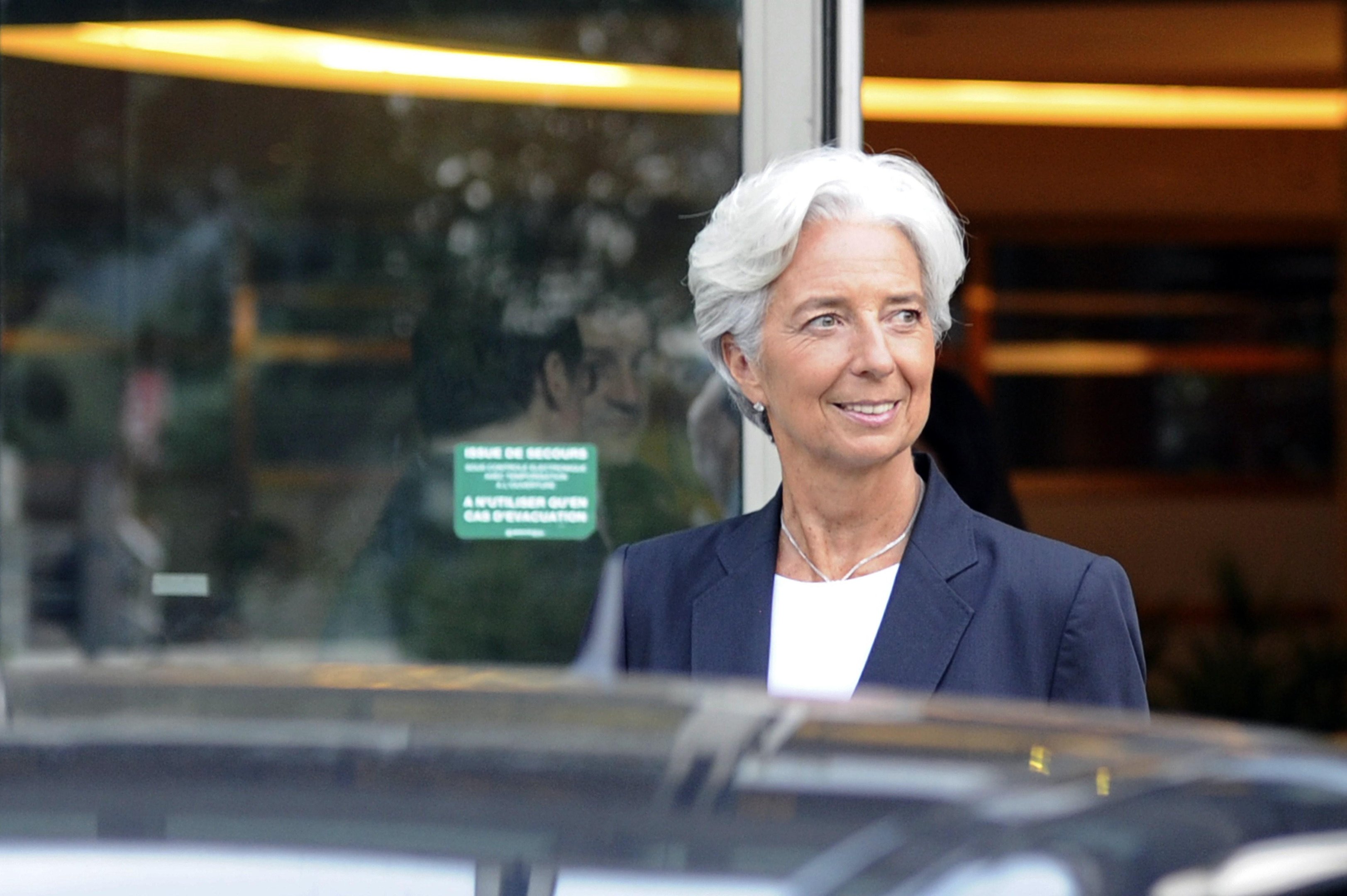  Lagarde se mostou preocupada com efeitos da alta das taxas de juros nos Estados Unidos