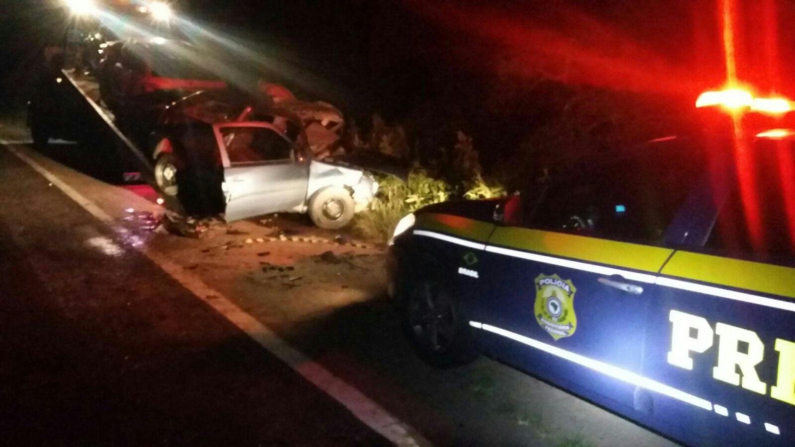 Quatro pessoas morrem em acidente de tr&acirc;nsito