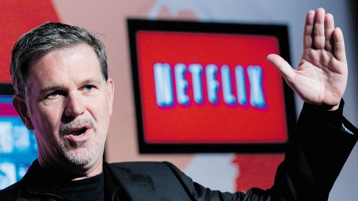 O co-fundador Reed Hastings fez o an&uacute;ncio
