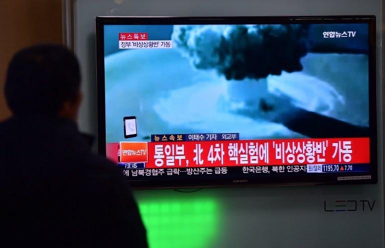 Coreia do Norte fez teste com bomba nuclear