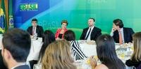 Presidente Dilma Rousseff teve durante café da manhã com jornalistas-setoristas do Palácio do Planalto