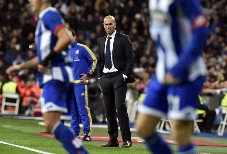 Zidane estreia como t&eacute;cnico do Real com goleada de 5 a 0