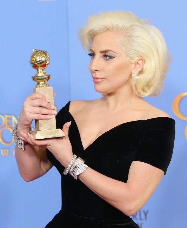 Gaga foi eleita melhor atriz em s&eacute;rie no Globo de Ouro