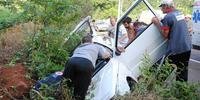 Duas pessoas morrem em acidente em Palmitinho