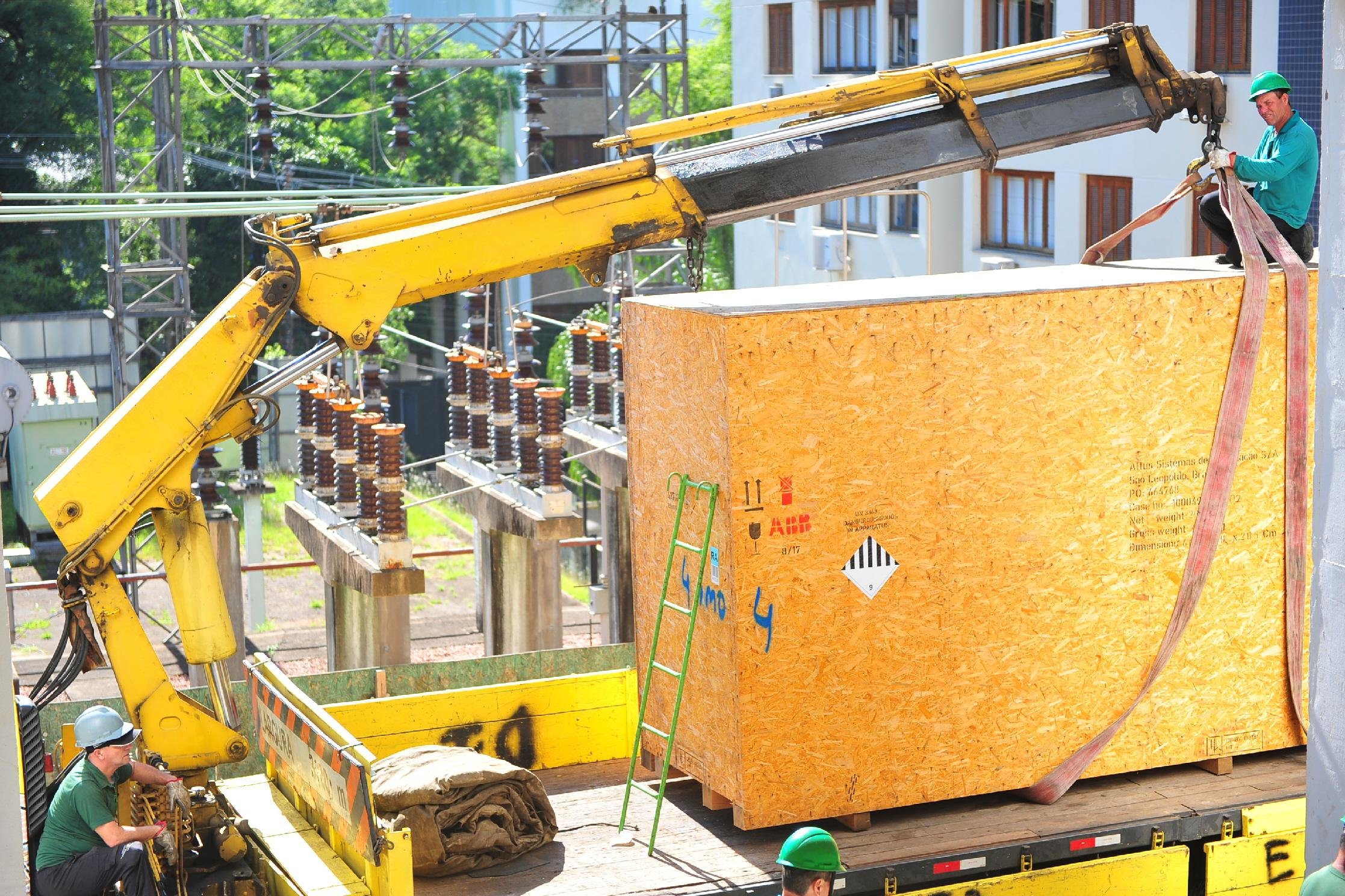 CEEE entregou equipamentos para Subesta&ccedil;&atilde;o Porto Alegre 5