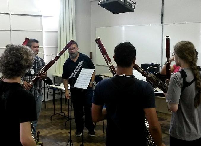 Classes contemplam os mais diversos instrumentos