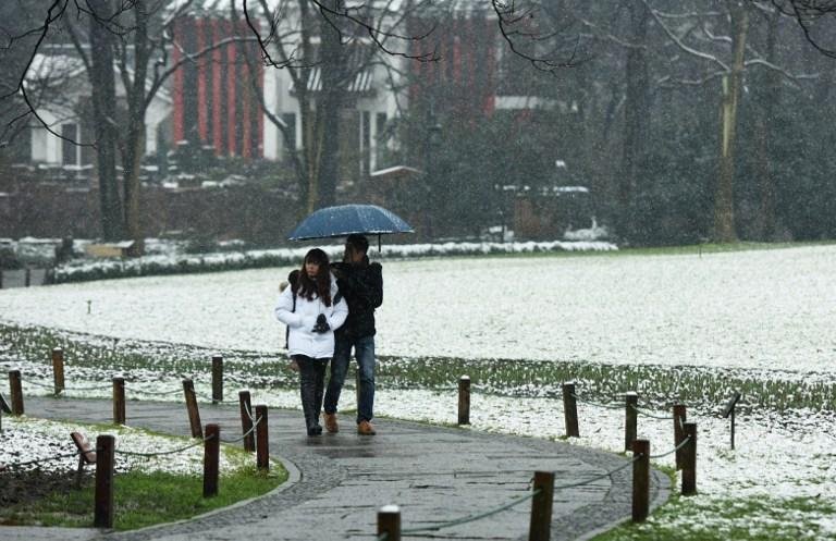 Foi registrada a temperatura de - 28&ordm;C nesta quinta-feira na China 