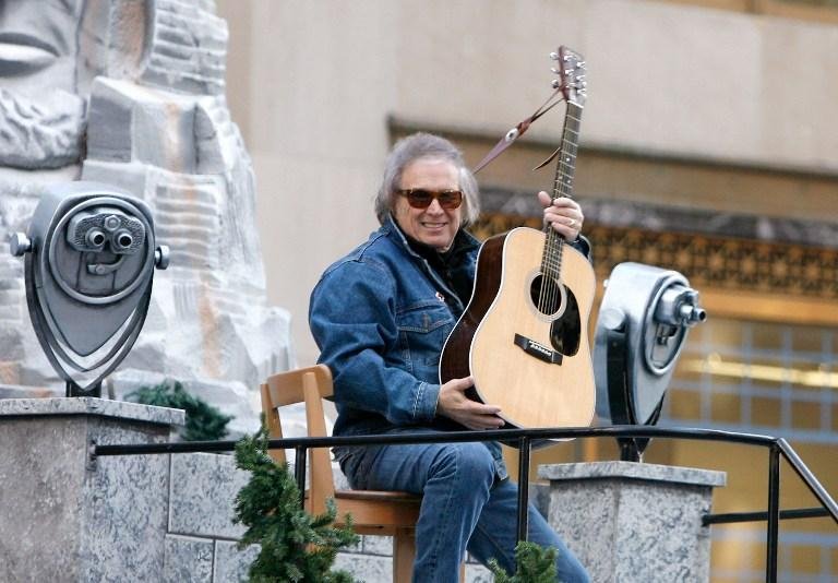 M&uacute;sico Don McLean, de 70 anos, foi detido depois de uma den&uacute;ncia de sua esposo sobre um suposto abuso 
