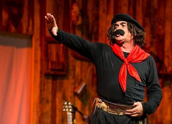Personagem conhecido do p&uacute;blico ga&uacute;cho ganha tr&ecirc;s apresenta&ccedil;&otilde;es nesta semana