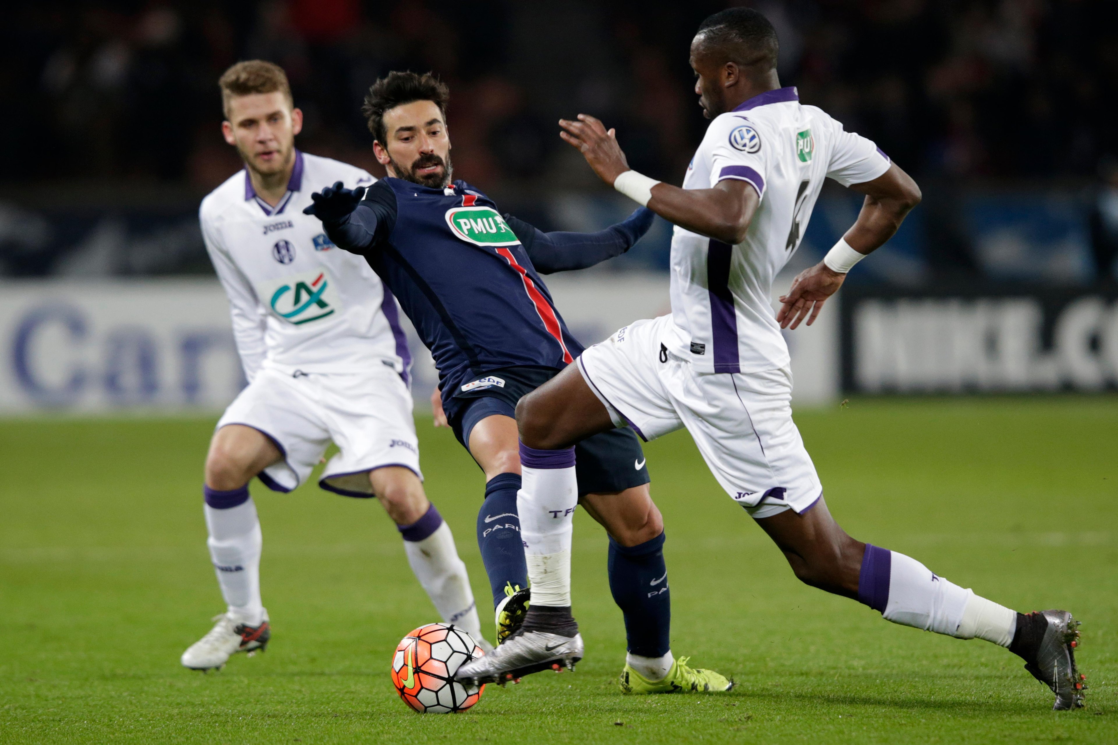 Lavezzi atuou na It&aacute;lia pelo Napoli, entre 2007 e 2012