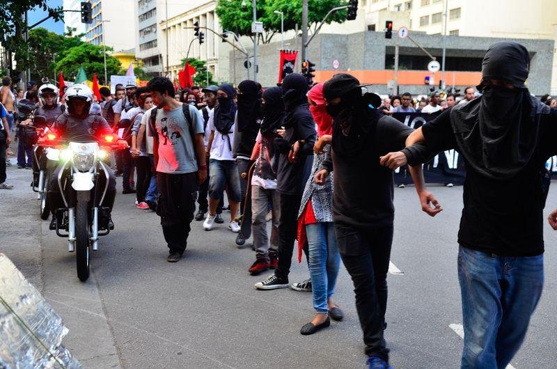 Foi a sexta manifesta&ccedil;&atilde;o organizada pelo Movimento Passe Livre 