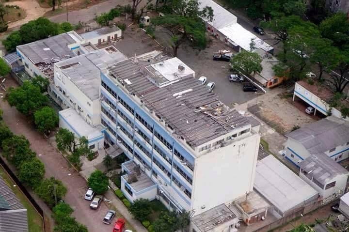 Hospital Porto Alegre opera com restri&ccedil;&otilde;es devido ao temporal