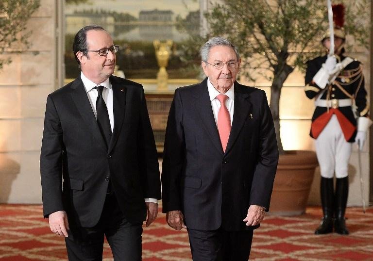 Ra&uacute;l Castro fez primeira visita de Estado da ilha comunista &agrave; Fran&ccedil;a