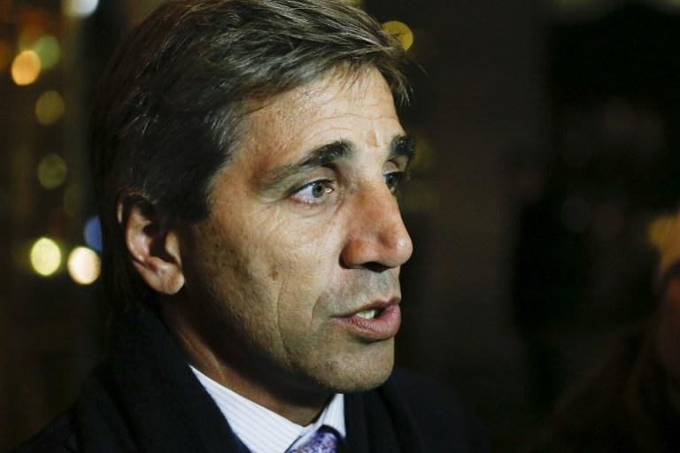 Luis Caputo disse &agrave; imprensa que houve poucos progressos