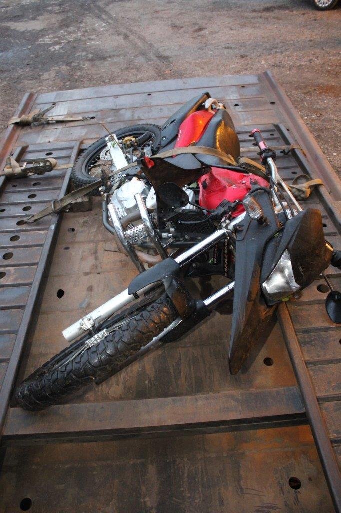 Motociclista morre em acidente em Relvado