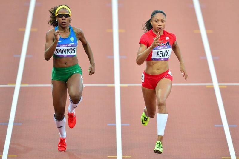 Medalhistas de ouro como Allyson Felix devem comparecer ao Rio para os jogos de 2016