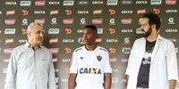Atlético-MG apresenta Robinho como novo reforço 