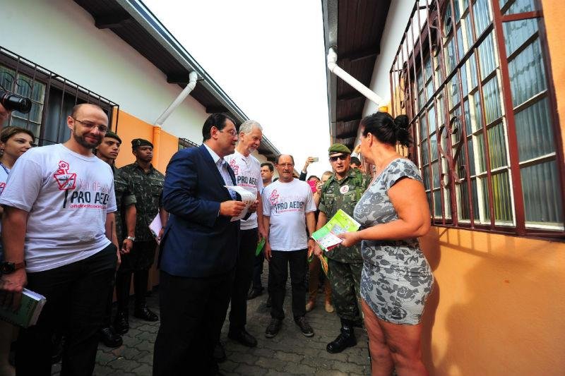 Acompanhe o Dia de combate ao Aedes e ao zika no Estado 