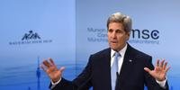 Secretário de Estado norte-americano, John Kerry, participou de conferência na Alemanha