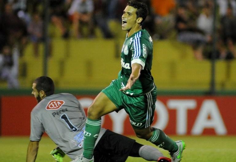 Jean abriu o marcador para o Palmeiras contra o River Plate-URU