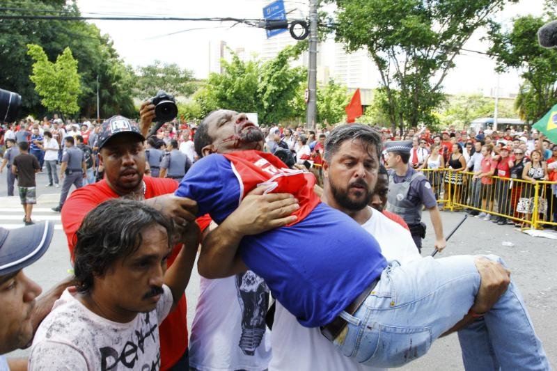Confronto deixou feridos em S&atilde;o Paulo