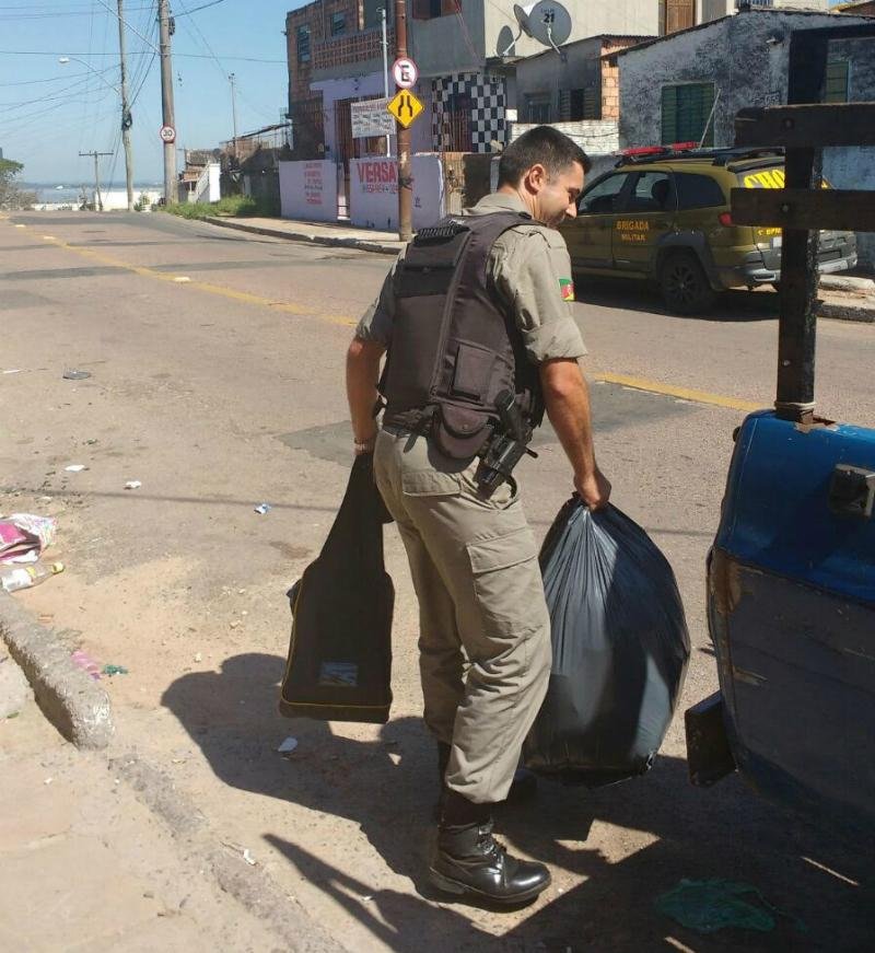 BM auxilia fam&iacute;lia pressionada por traficantes