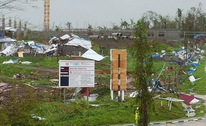 Pelo menos 150 casas foram destru&iacute;das