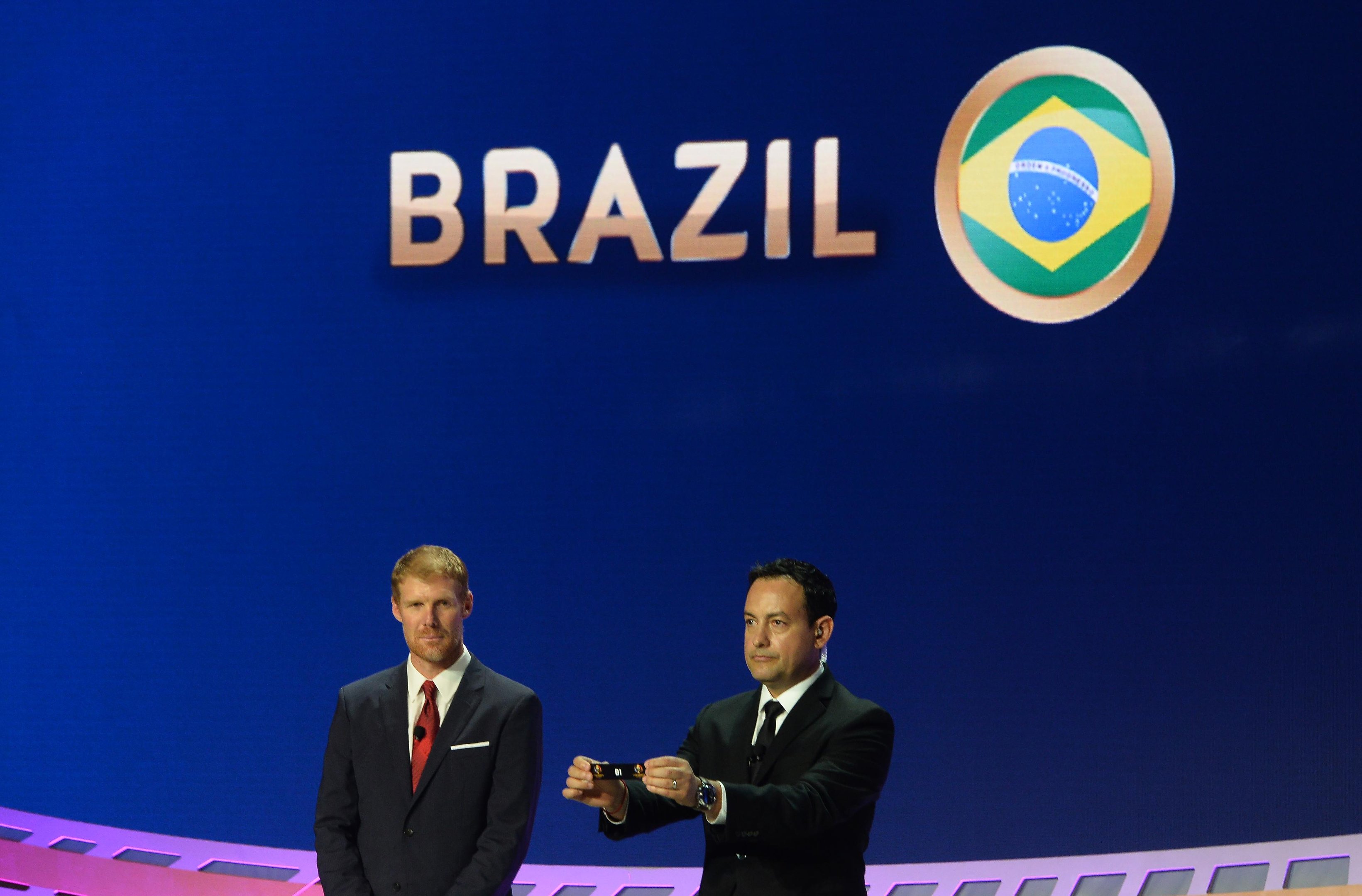 Brasil fica no grupo de Equador e Peru na Copa Am&eacute;rica 