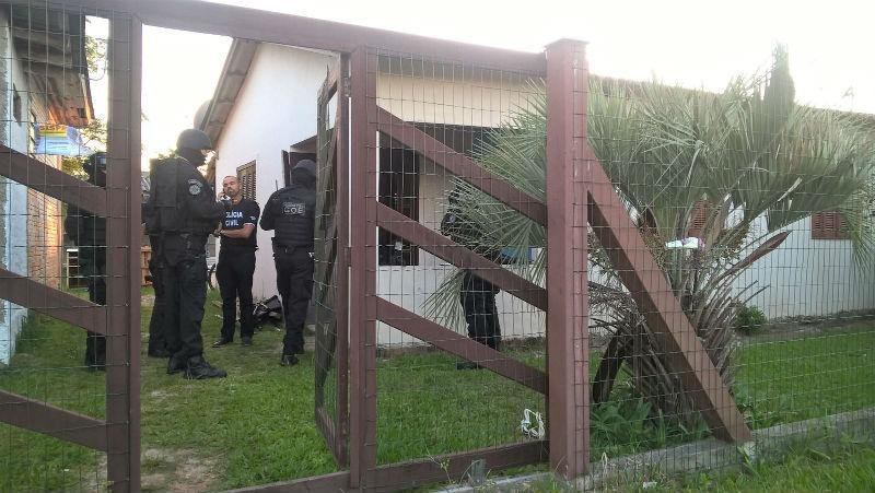 Parte da opera&ccedil;&atilde;o foi realizada no bairro Gl&oacute;ria
