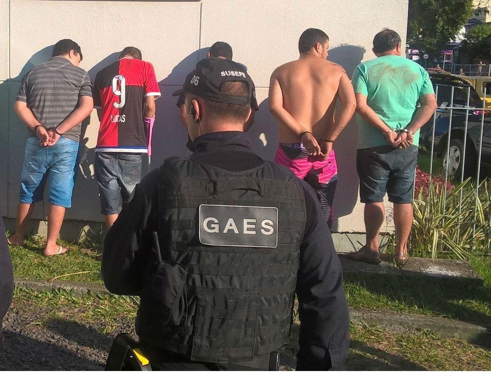 Catorze pessoas foram presas durante opera&ccedil;&atilde;o Aquiles em Charqueadas, Os&oacute;rio e Torres 