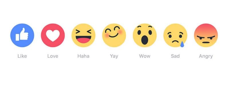 Facebook cria aplicativo de rea&ccedil;&otilde;es que v&atilde;o al&eacute;m do "curtir"