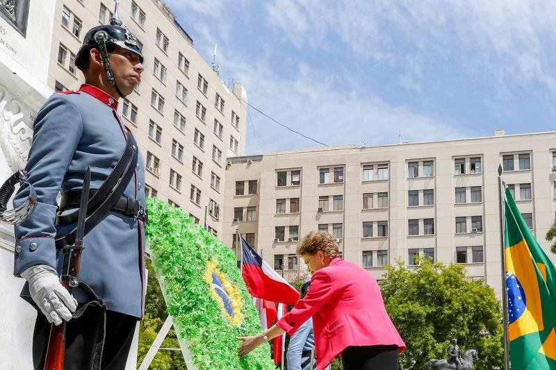 Dilma Rousseff realiza reuni&otilde;es com empres&aacute;rios no Chile 