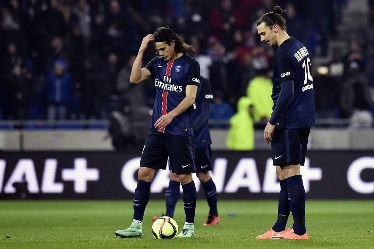 PSG foi derrotado pelo Lyon por 2 a 1