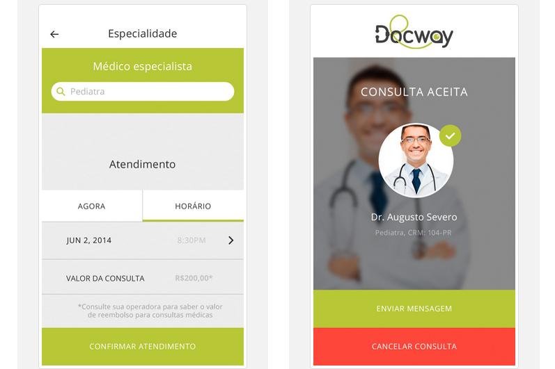 Aplicativo permite agendar consultas domiciliares em diversas especialidades