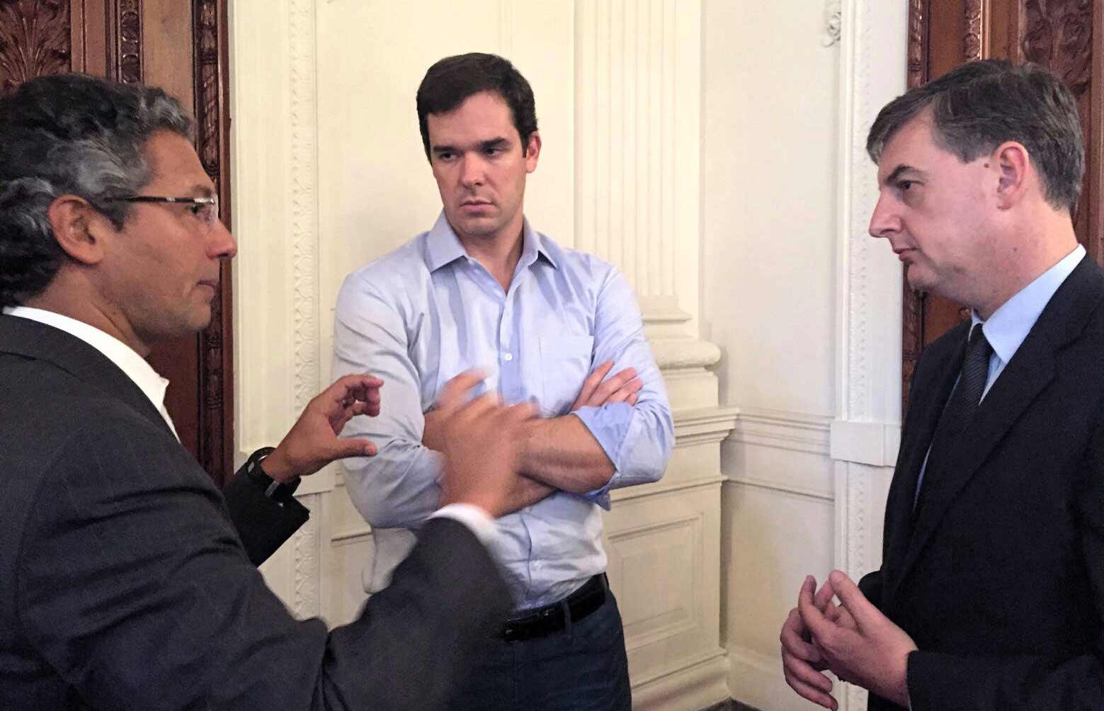 Antunes e Loureiro se reuniram com Biolchi, na Casa Civil