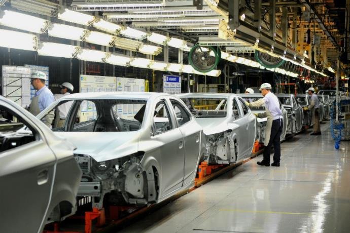 Produ&ccedil;&atilde;o industrial brasileira cresceu em janeiro