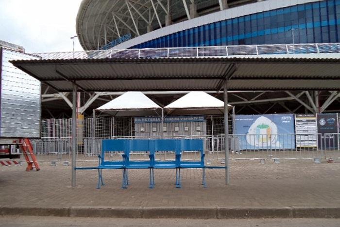 Al&ccedil;a de acesso &agrave; Rodovia do Parque ter&aacute; bloqueio antes do jogo e Volunt&aacute;rios sentido &uacute;nico na sa&iacute;da